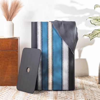 Premium Zig Zag Panel Patch Laundary Basket