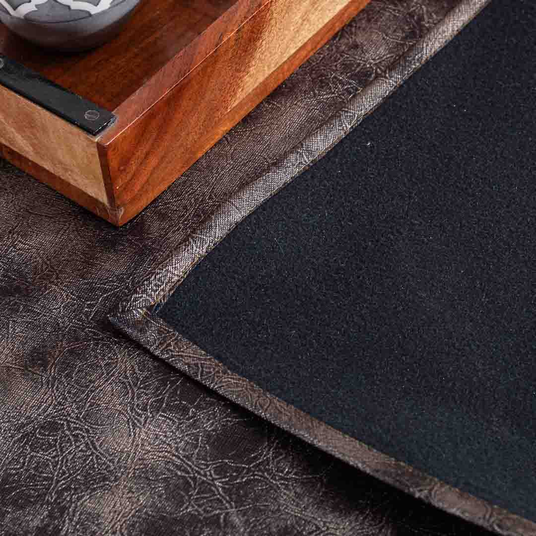 Premium Charcoal Bloom Bed Nat Design Two