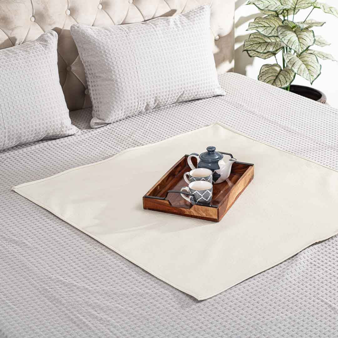 Premium Milk Veil Bed Mat Design Ten