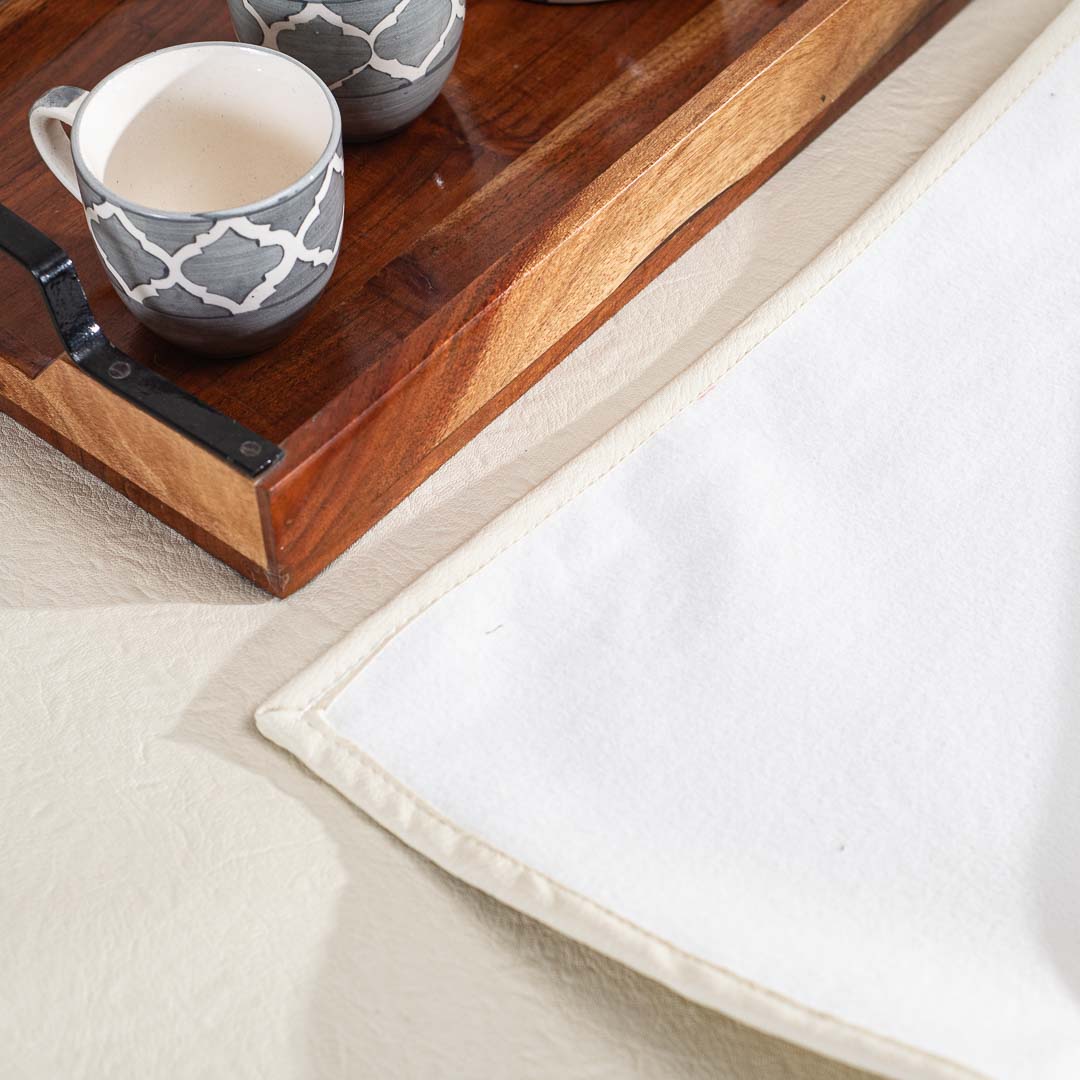 Premium Milk Veil Bed Mat Design Ten