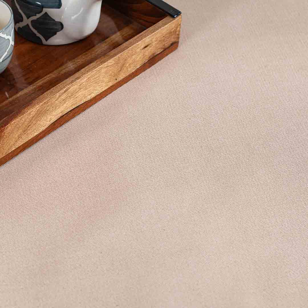 Premium Peach Colour Bed Mat Design Four