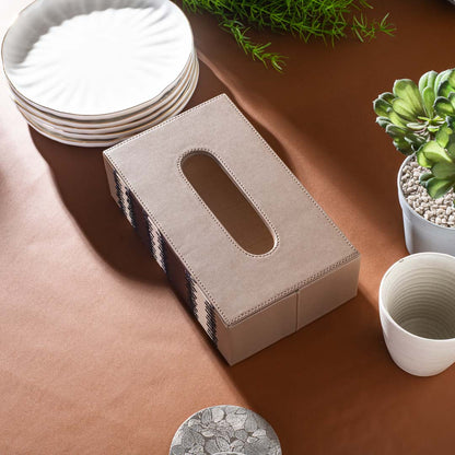 Premium Zig Zag Panel Patch Tissue Box