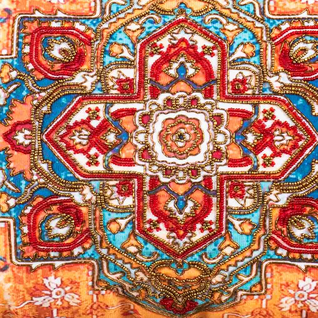 Designer Ornamental Pattern Cushion Cover for Sofa &amp; Living Room