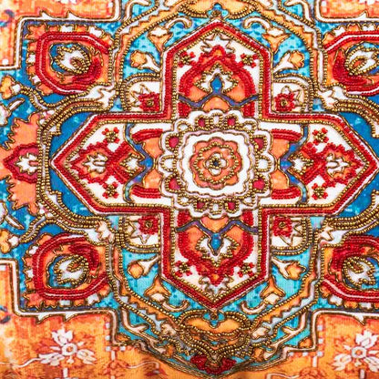 Designer Ornamental Pattern Cushion Cover for Sofa &amp; Living Room