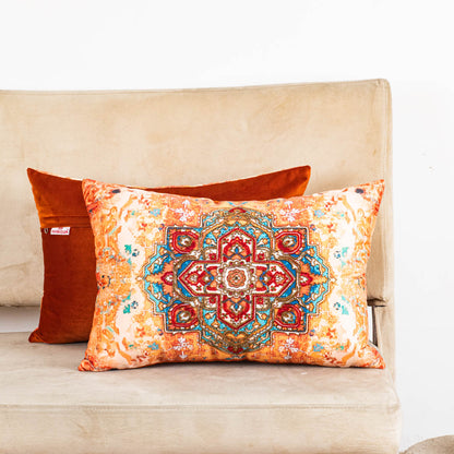 Designer Ornamental Pattern Cushion Cover for Sofa &amp; Living Room