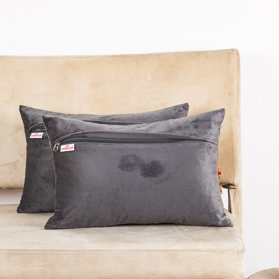 Premium Exotic Flamingos Cushion Cover