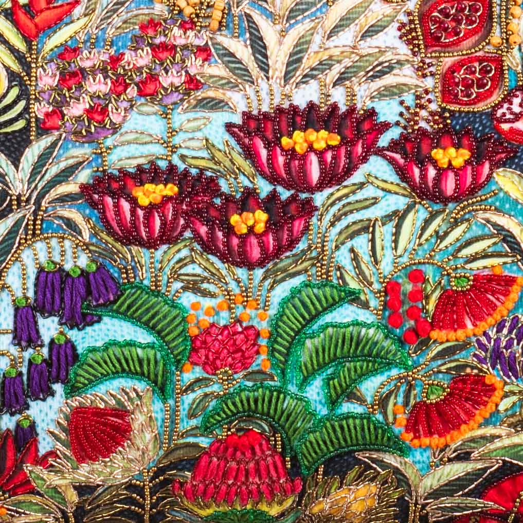 Premium Mystic Garden Cushion Cover