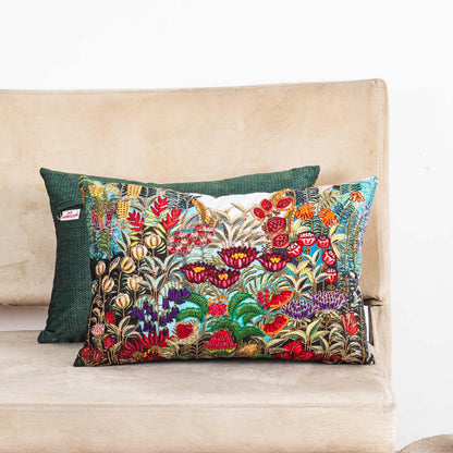 Premium Mystic Garden Cushion Cover