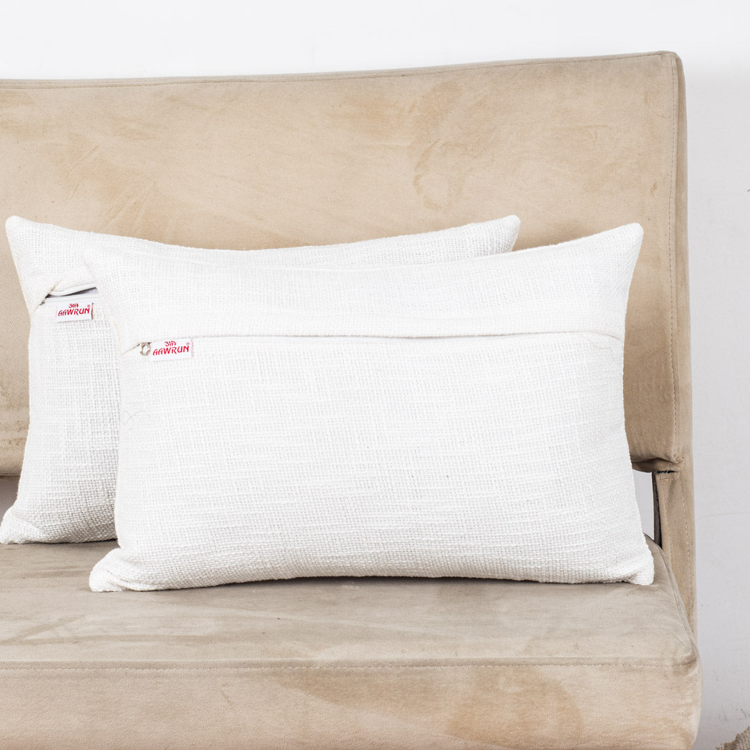 Designer Flower Pattern Cushion Cover for Sofa &amp; Living Room