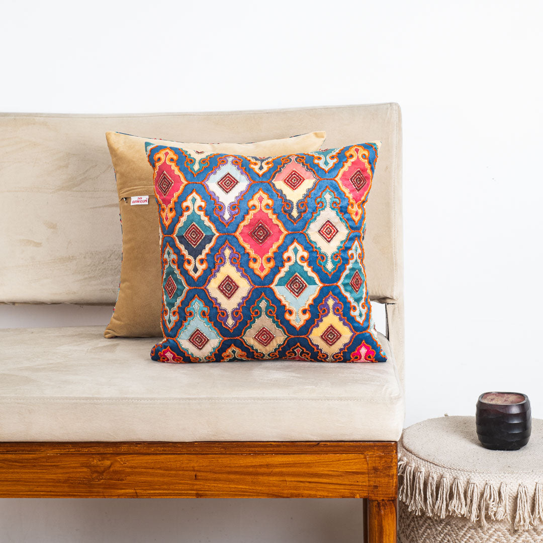 Designer Moroccan Pattern Cushion Cover for Sofa &amp; Living Room