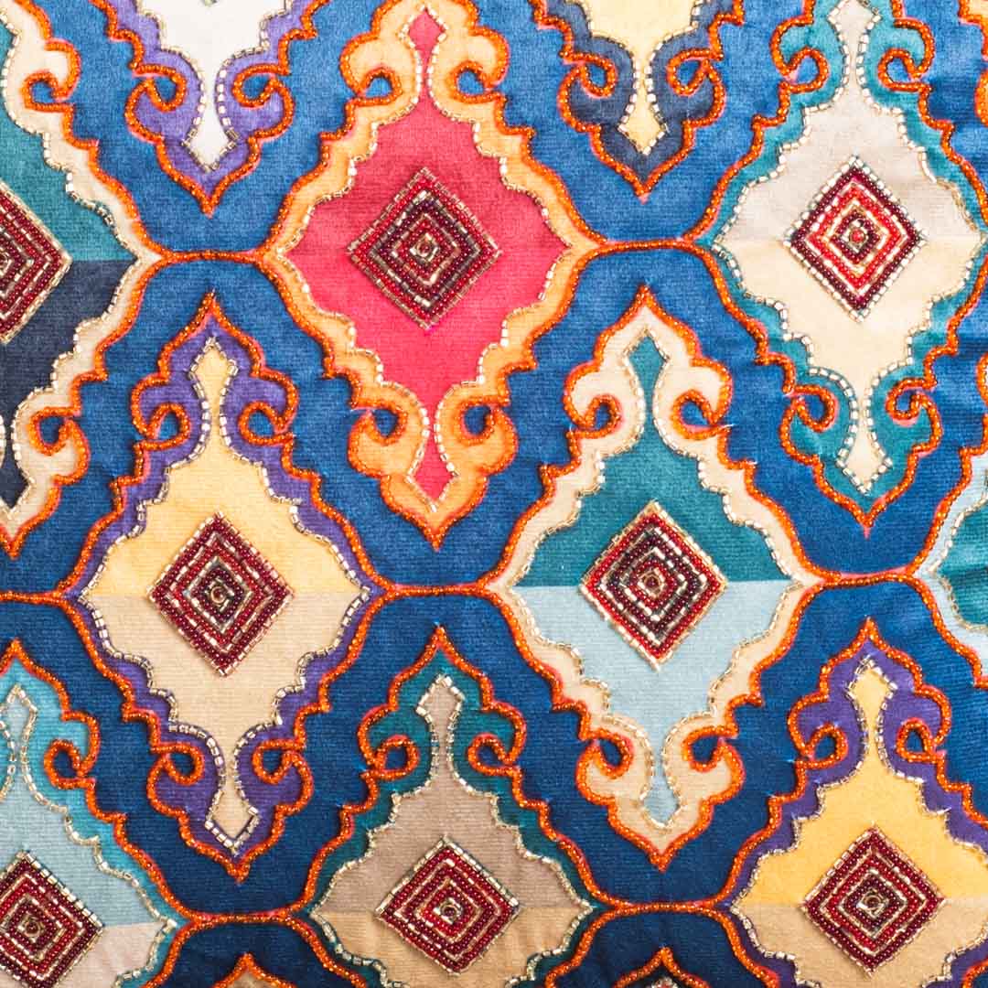 Designer Moroccan Pattern Cushion Cover for Sofa &amp; Living Room