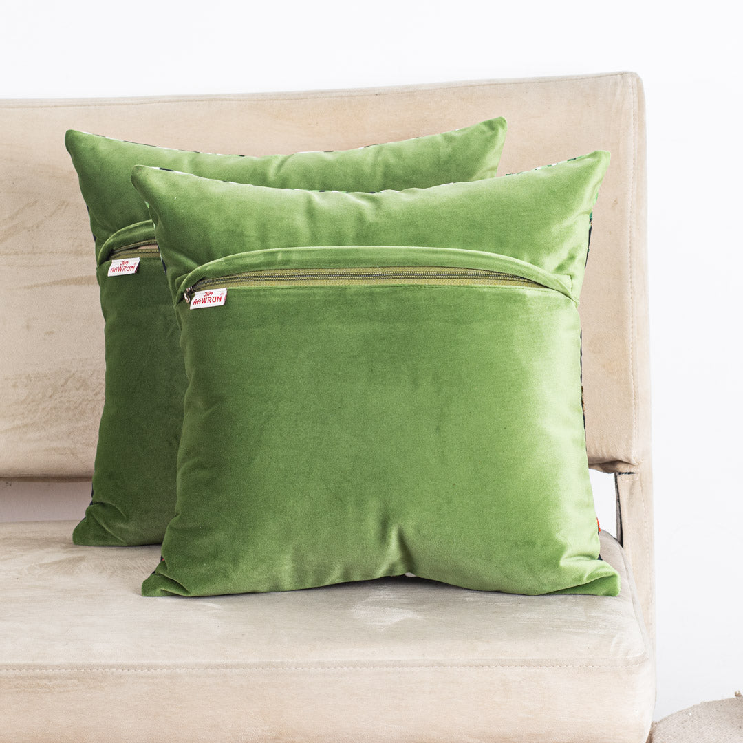 Designer Monstera Leaf Cushion Cover for Sofa &amp; Living Room