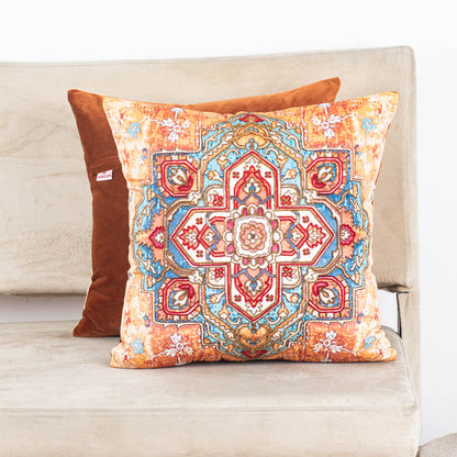 Designer Ornamental Pattern Cushion Cover for Sofa &amp; Living Room