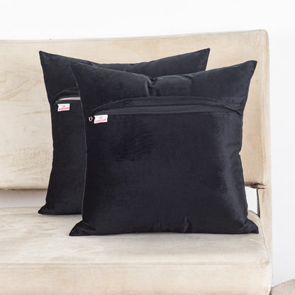 Luxury Botanical Cushion Cover with Artistic Floral Design