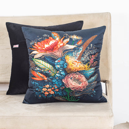 Premium Magic Flowers Cushion Cover