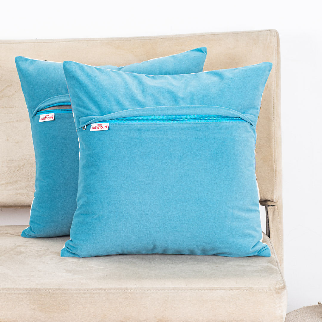 Premium Banana Leaf - Hand Work Cushion Cover