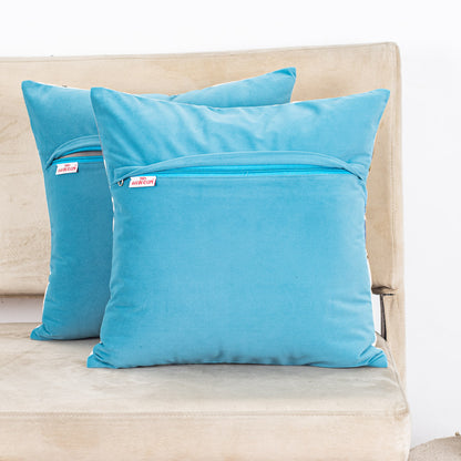 Premium Banana Leaf - Hand Work Cushion Cover
