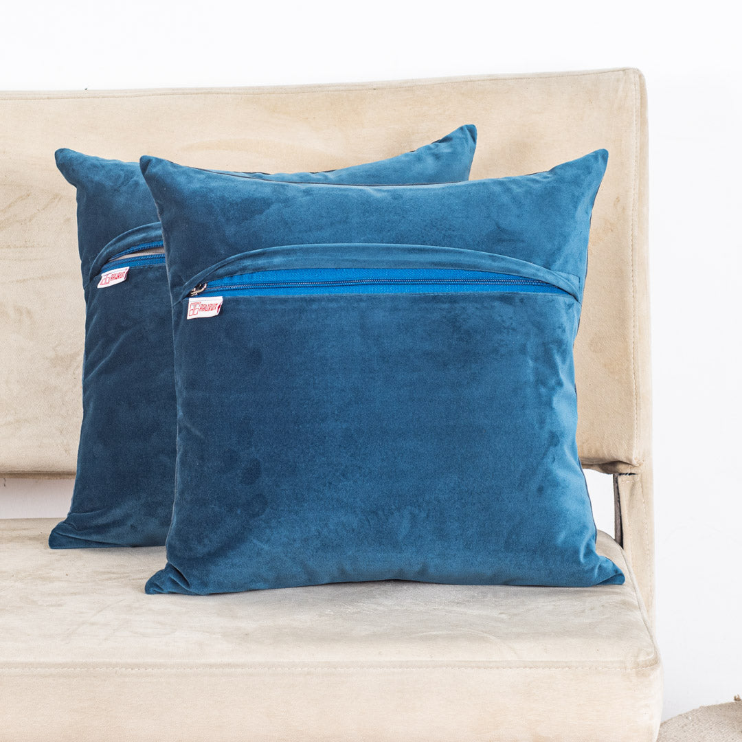 Fierce Floral Tiger Cushion Cover