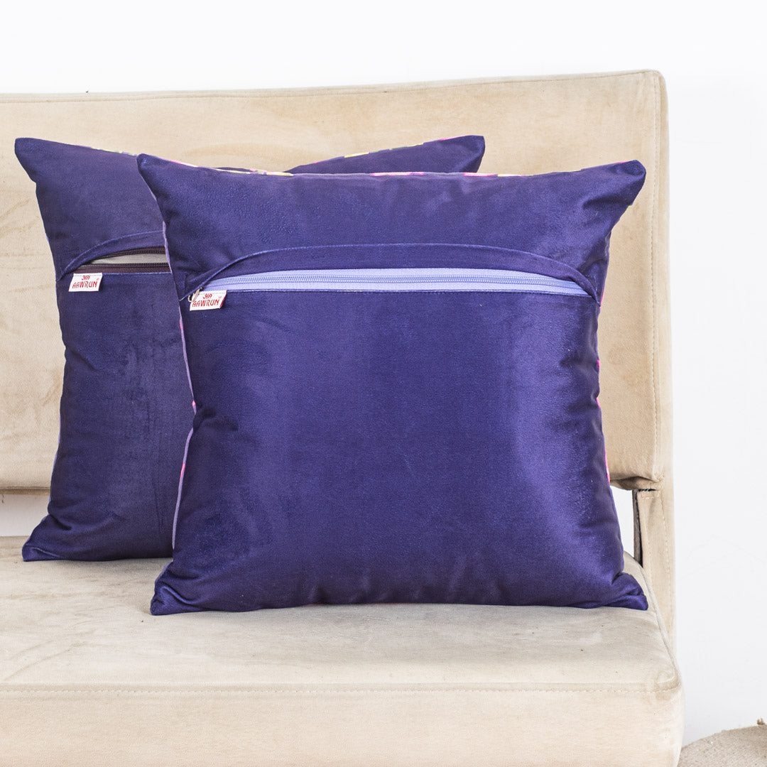 Traditional Cow Motif Cushion Cover | Premium Home Décor – Aawrun