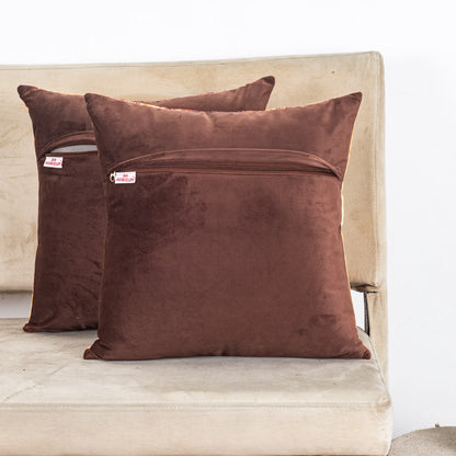 Mother Elephant Cushion Cover with Handwork