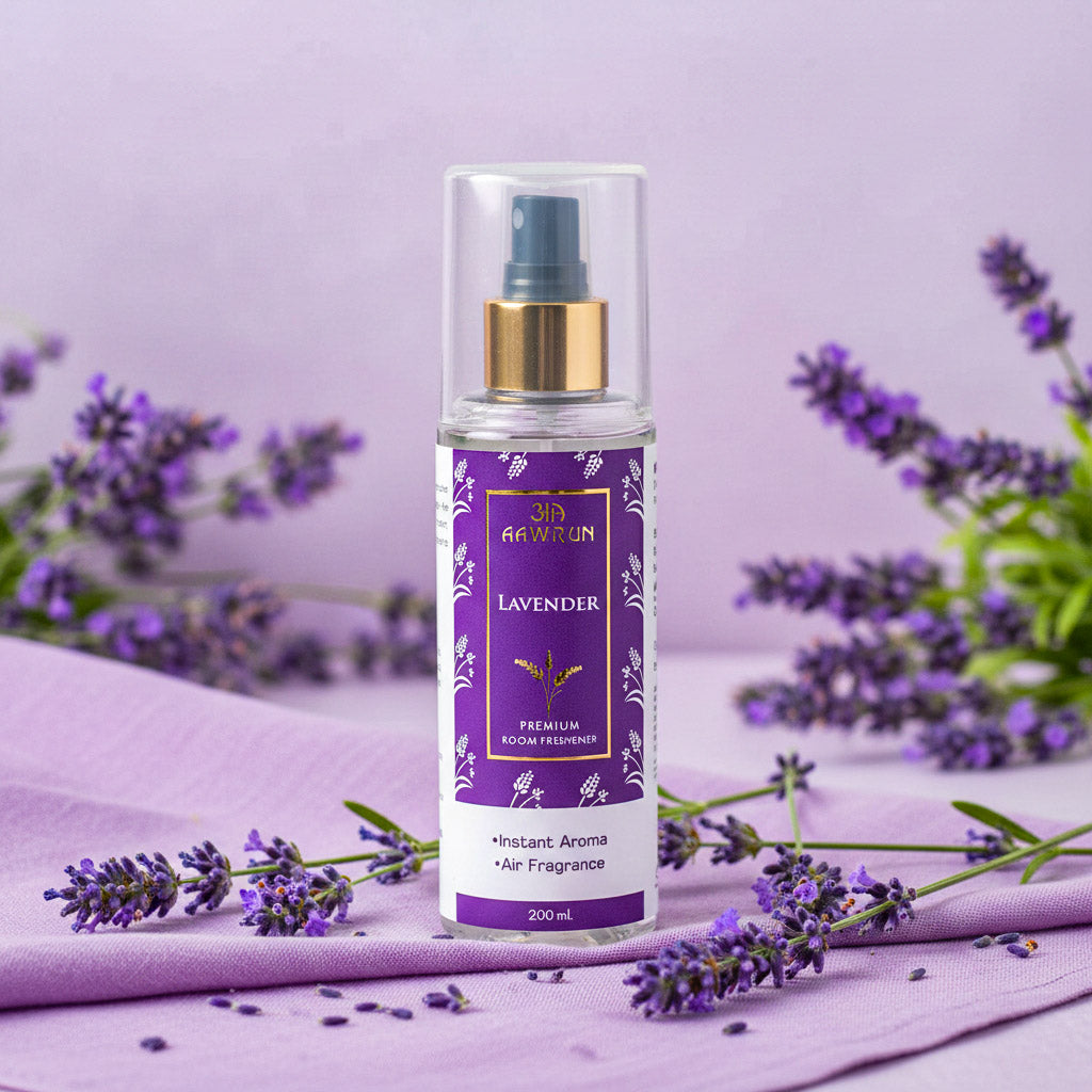 Lavender Premium Room Freshener Spray | Calming Home Fragrance – Aawrun