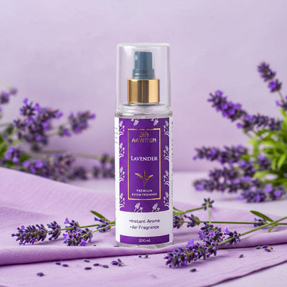 Lavender Premium Room Freshener Spray | Calming Home Fragrance – Aawrun