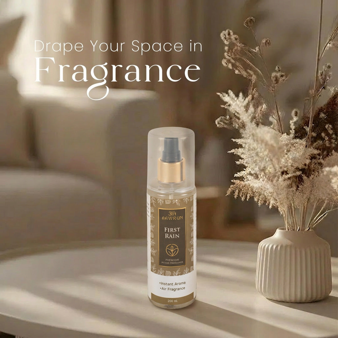First Rain Premium Room Freshener Spray | Refreshing Home Fragrance – Aawrun