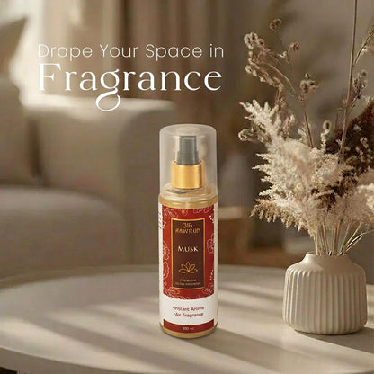 Musk Premium Room Freshener Spray | Luxury Air Fragrance – Aawrun