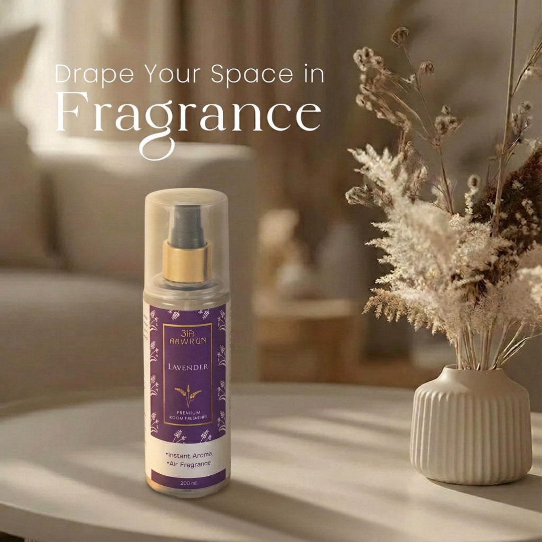 Lavender Premium Room Freshener Spray | Calming Home Fragrance – Aawrun