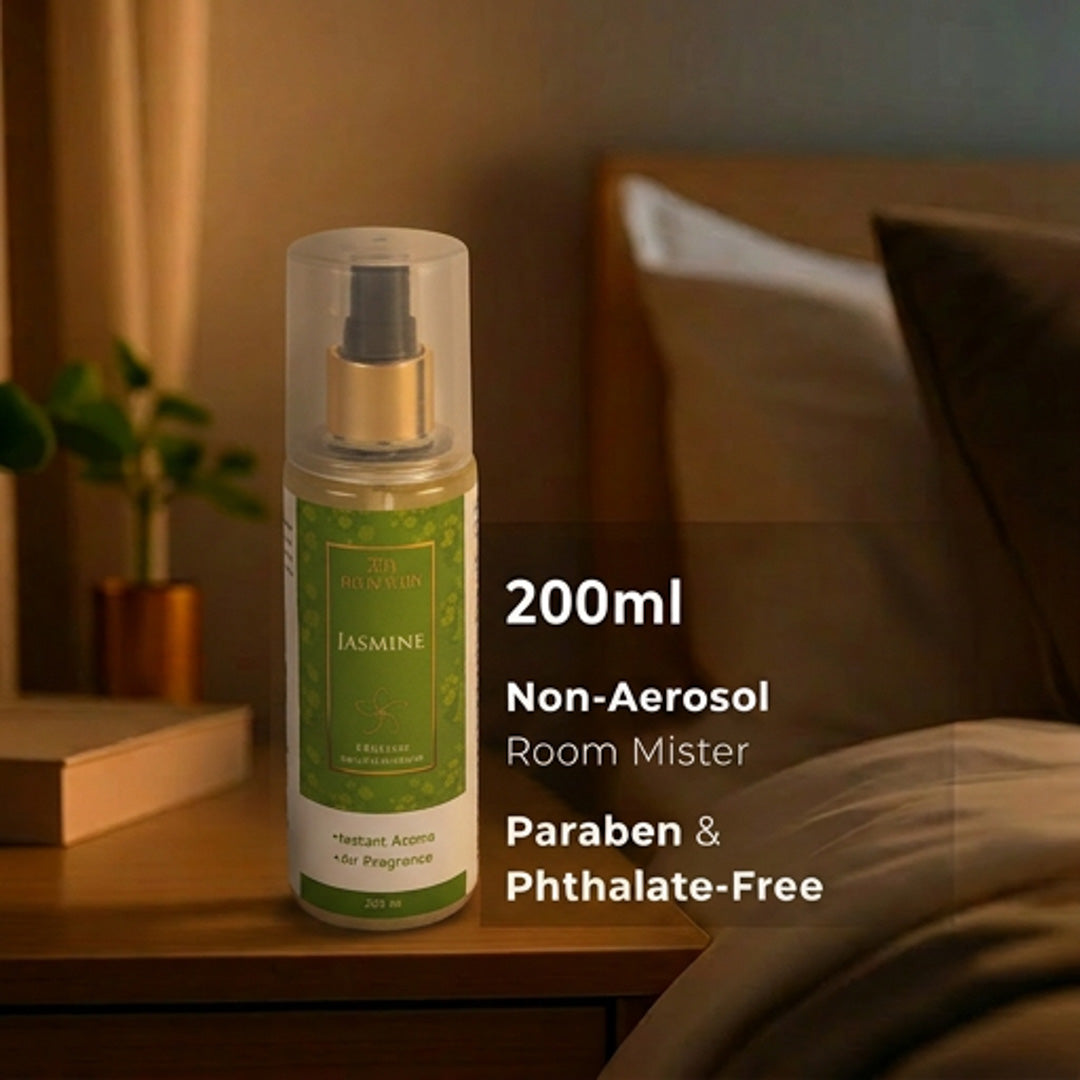 Jasmine Premium Room Freshener Spray | Floral Air Fragrance – Aawrun
