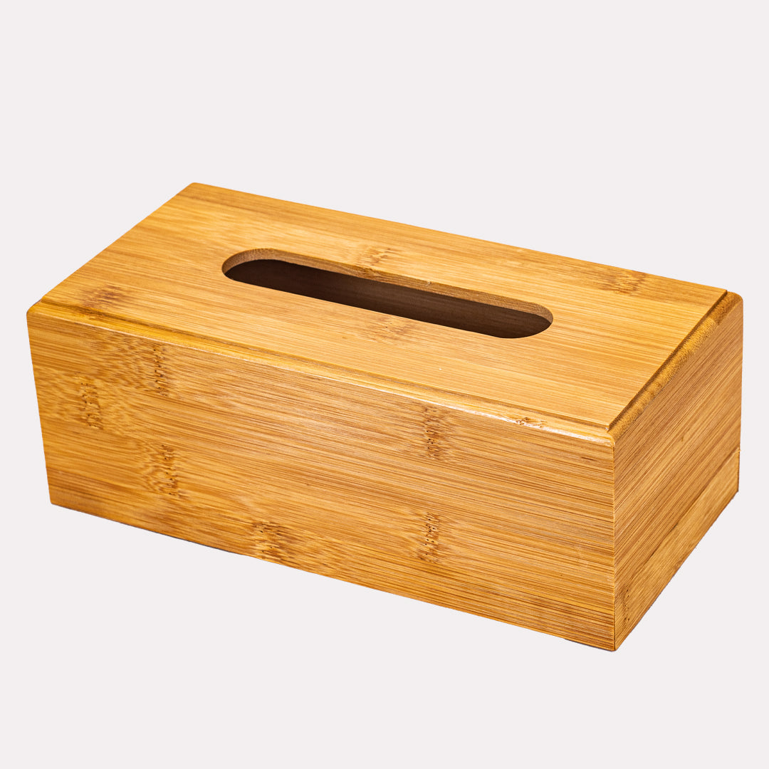 Bamboo Tissue Box (9x12x24) CM