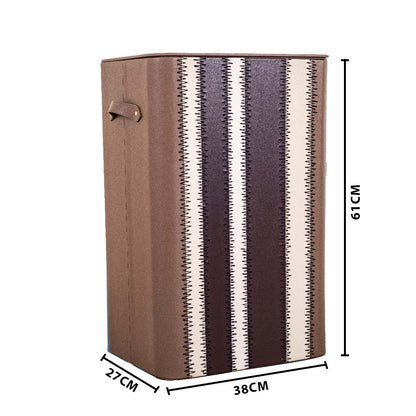 Premium Zig Zag Panel Patch Laundary Basket