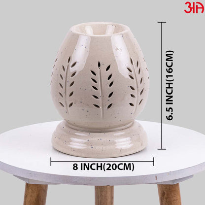 Off White Lotus Ultrasonic Aromatherapy Diffuser