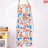 animal character printed apron