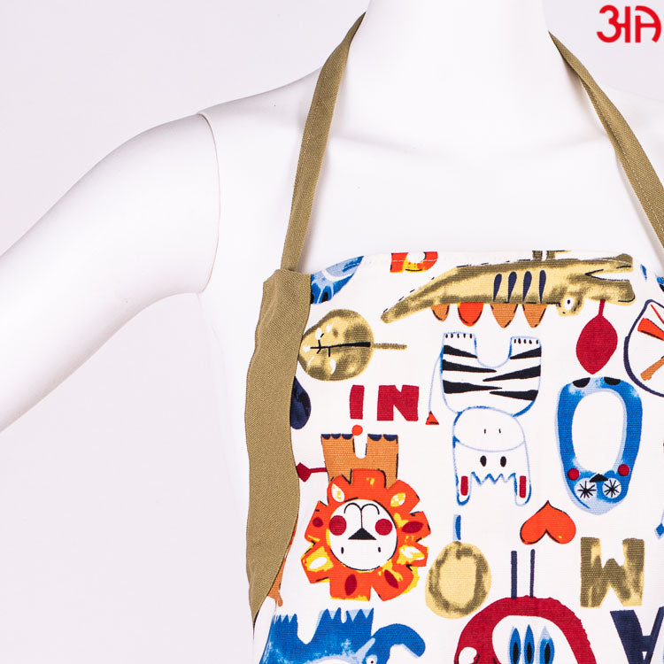 animal character printed apron4