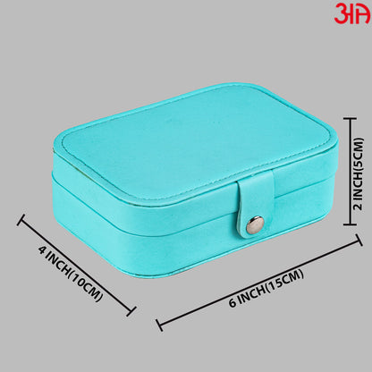 aqua medium jewellery box