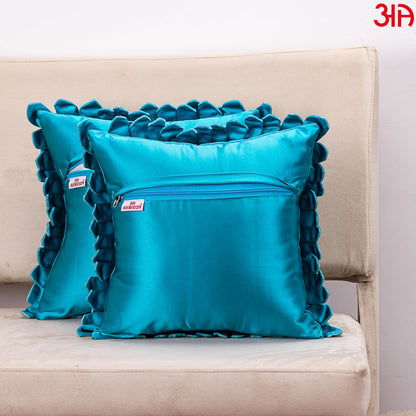 aquamarine sunflower cushion cover4