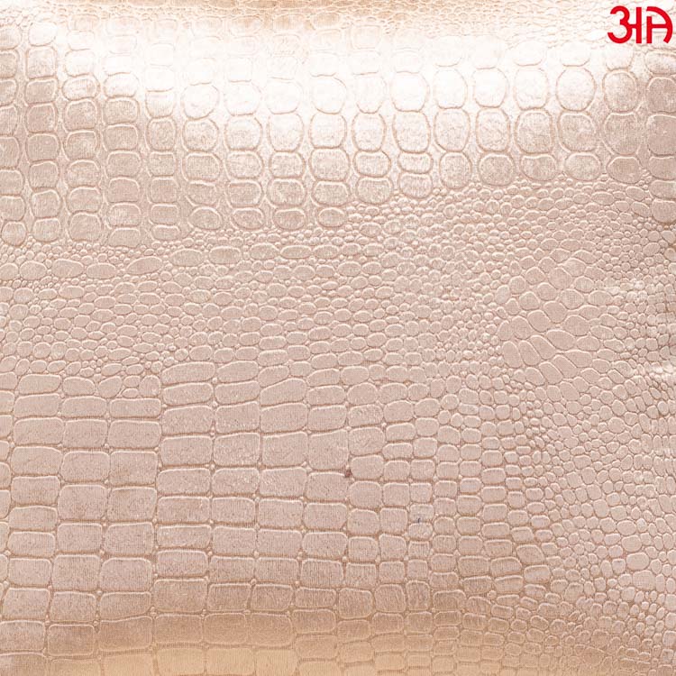 Beige Snake Skin Textured Cushion3