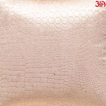 Beige Snake Skin Textured Cushion3