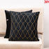 black diamond design cushions