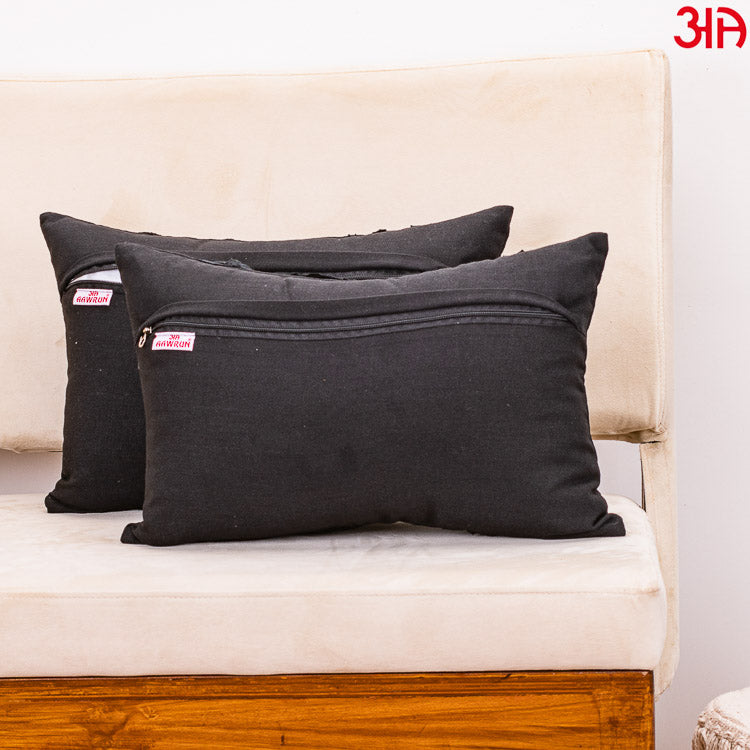 black taffeta cushion cover4