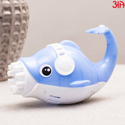 Dolphin Design Bubble Gun Toy Battery Operated for Kids