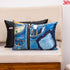 blue denim cushion covers