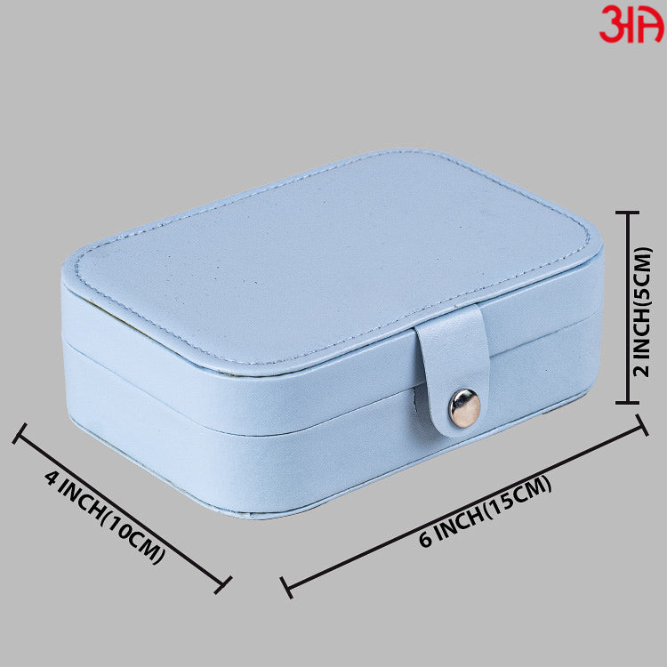 blue medium jewellery box