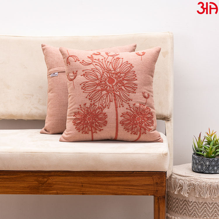 Dandelion Cotton Cushion Covers for Cozy Decor