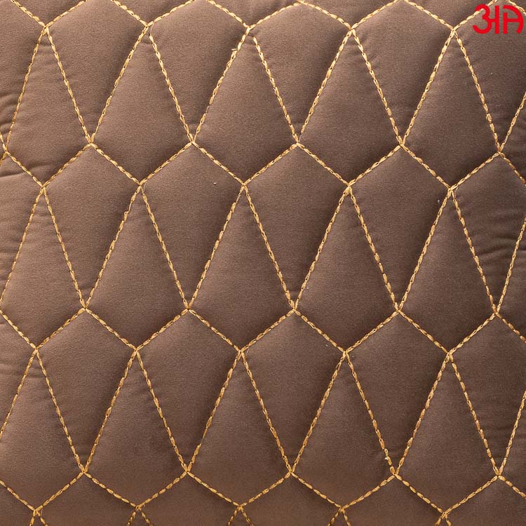 brown diamond design cushions3