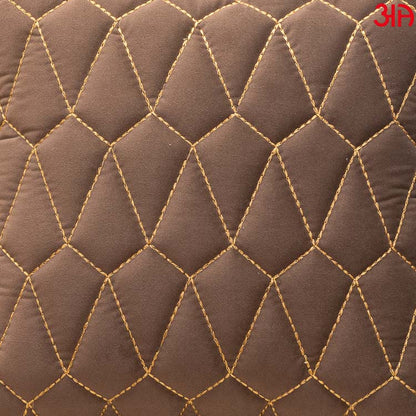 brown diamond design cushions3