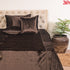 brown velvet designer bed covers
