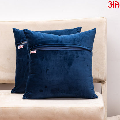 metallic buddha cushion navy4