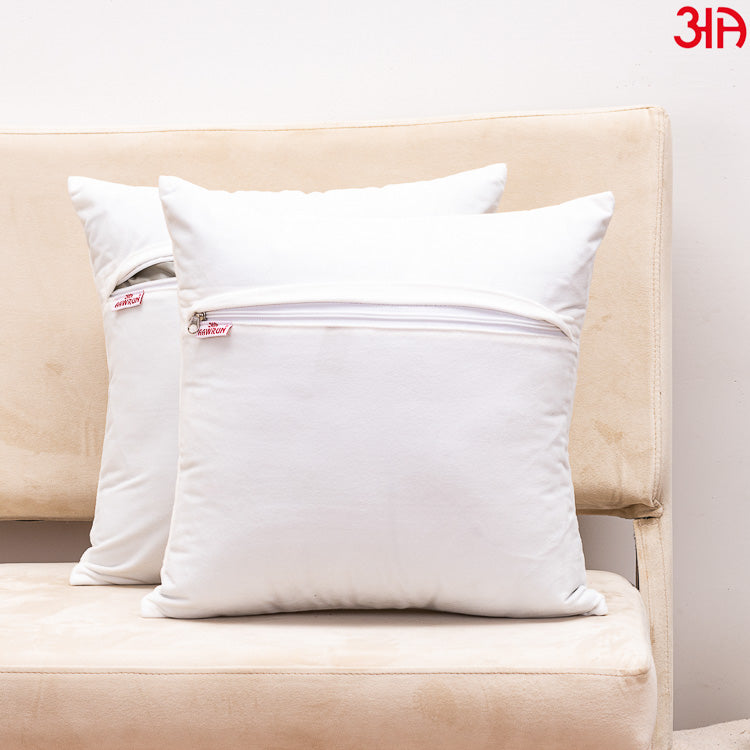 metallic buddha cushion white4